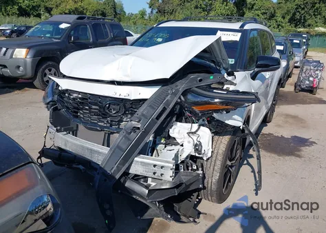 2022 Toyota Highlander Xse z USA, uszkodzony, nr VIN 5TDLZRBH3NS242439